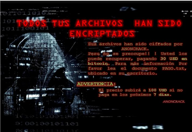 AnonCrack Ransomware