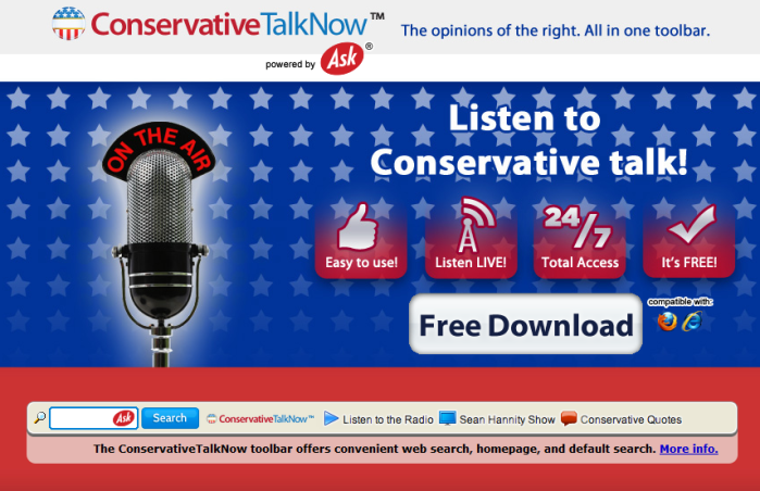 ConservativeTalkNow Toolbar