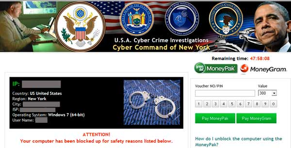 Cyber Command Of New York Virus