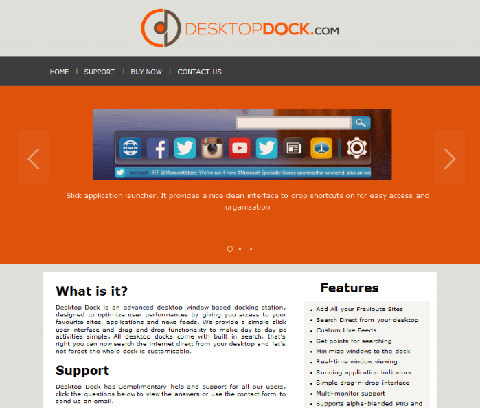 Desktop Dock