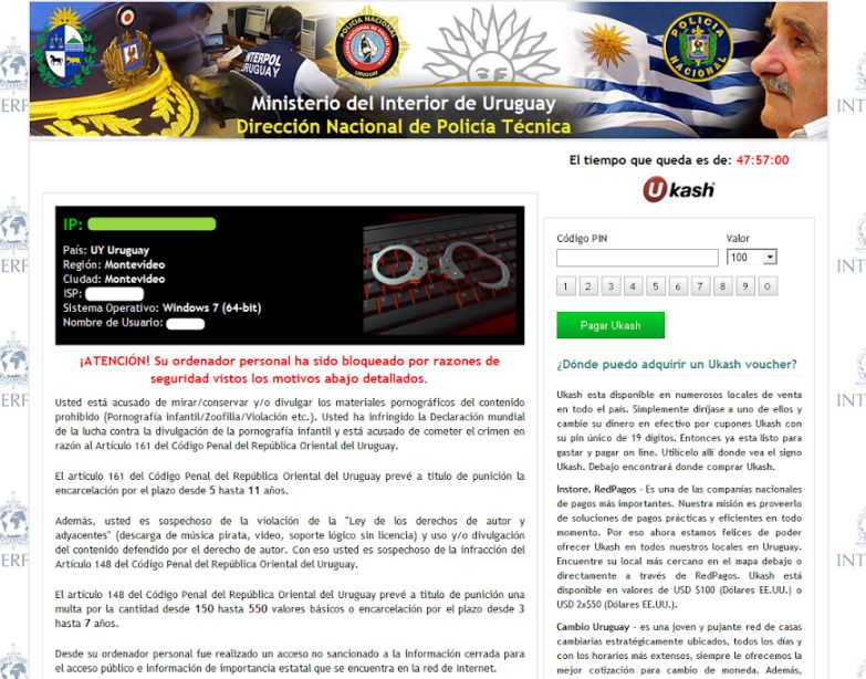 Ministerio Del Interior De Uruguay Virus