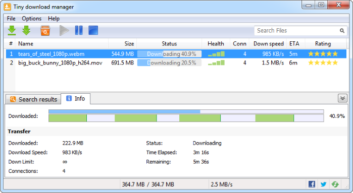 Tiny Download Manager