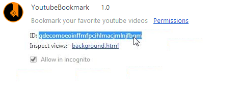Youtube Bookmark